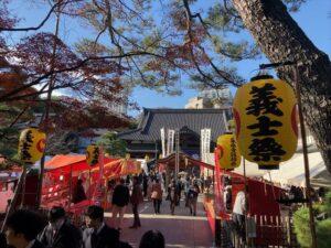 泉岳寺本堂・2023年12月14日義士祭