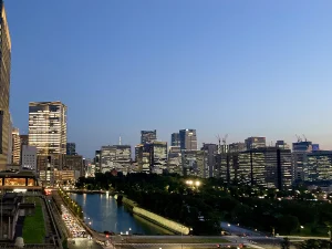 日比谷の夕景